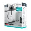 Standing fan, floor fan, Teesa remote control, silent oscillation, TIMER