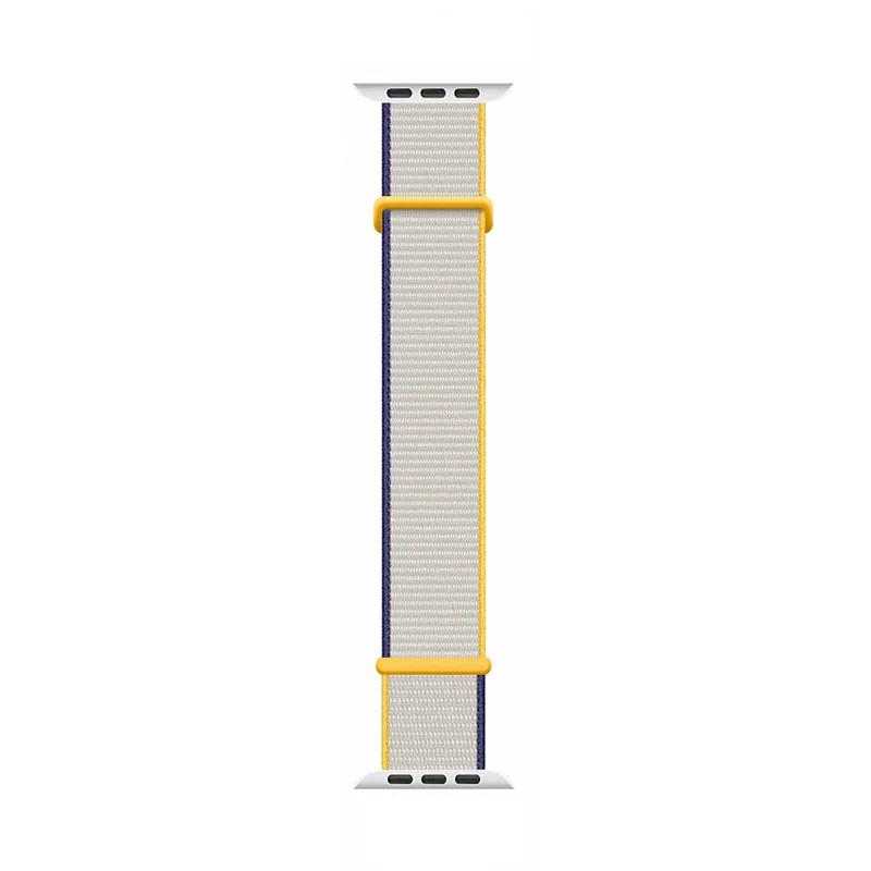 Nylon Band for Apple Watch Strap 49mm 45mm 41mm 44mm 40mm 42mm 38mm Adjustable Elastic Bracelet iWatch Ultra Series 3 4 5 SE 678