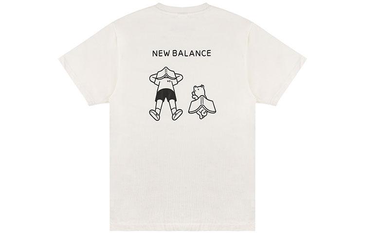 New Balance x Noritake Set in Sleeve T Shirt Unisex White AMT12347-RSI S