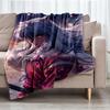 Inuyasha Theme Printed Blanket - Perfect for Couch, Bed, Travel & Outdoor Use | Machine Washable, Cozy & Durable.