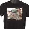 Star Wars The Mandalorian Tričko Pánské Velikost L Černá Grogu TV Seriál