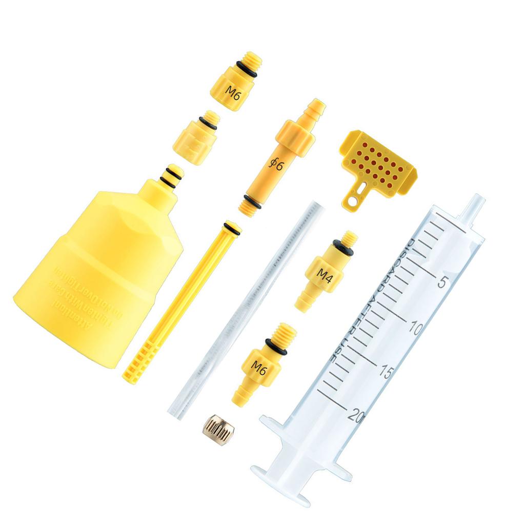 Fahrräder Hydraulische Scheibenbremse Mineralöl Entlüftungsset Entlüfter Hydraulische Scheibenbremse Entlüftungsset Fahrräder Bremsenreparaturwerkzeug