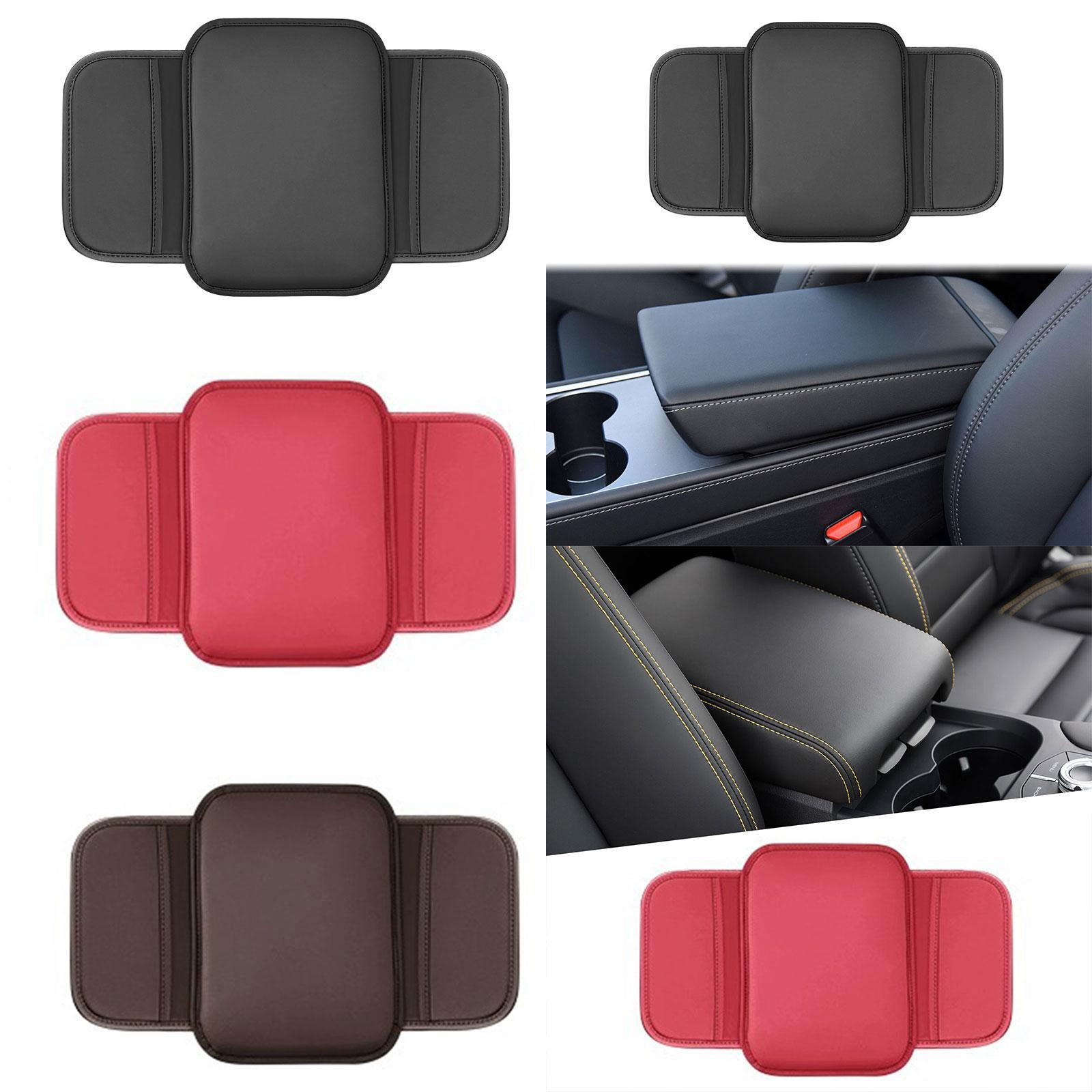 

Car Center Console Cover Arm Rest Cushion Protector Universal Premium Comfortable Auto Armrest Cover for Car SUV Sedan коричневий