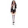 Women Halloween Nun Costume Set Soft And Breathable Polyester Materials Sexy Nun Costume Gift Idea