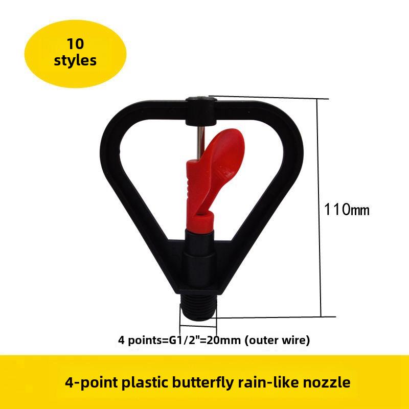 Fine Mist High-Pressure Copper Nozzle for Dust Control and Cooling In Construction and Agriculture