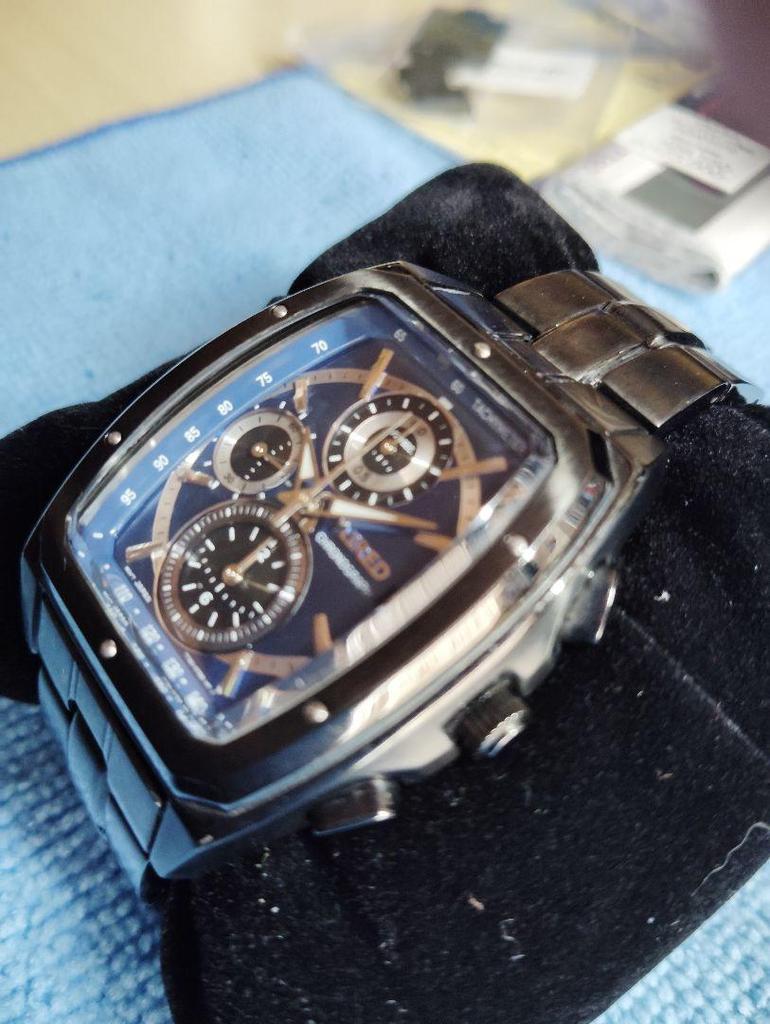 [USED] SEIKO WIRED Chronograph Watch, Blue