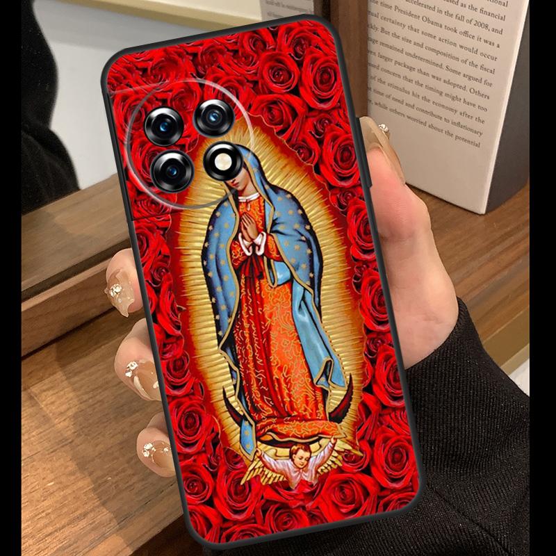Virgin Mary Christian Case For OnePlus 15 R 13T 13R 12R 10T 8T 13 12 11 9 10 Pro Nord 5 CE 4 2 3 Lite N20 N30 Cover