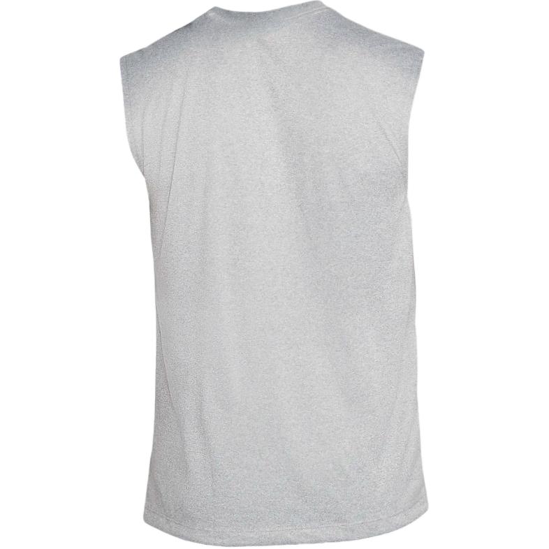 Nike Printed Round Neck Sleeveless Fitted Vest Men Tops Gray DX0992-063