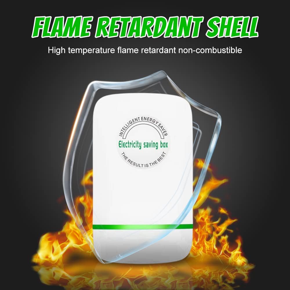 Electricity Saver Box, 2025 New Power Saving Energy Electricity Saving Device, Smart Household Appliances Saver, Office Power Esaver Watt Saving Box