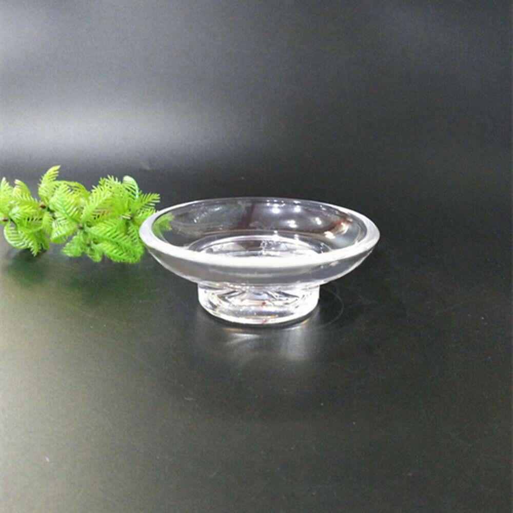Buy 2Pcs Acrylic Soap Dish Replacement Spare for Bathroom Accessory ...