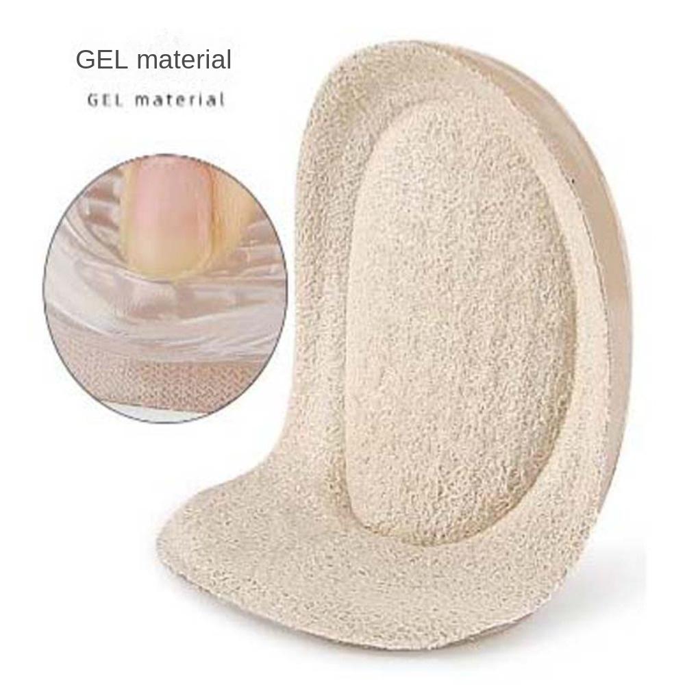 Foot Padding Heel Insoles Invisible Half Cushion Heel Cushion Soles Soft Heel Pads  Outdoor