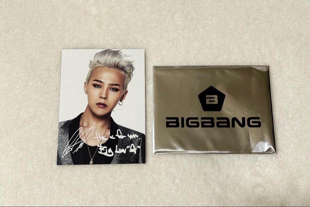 

[USED] BIGBANG G-DRAGON Jiyoung Photo Card Trading Card