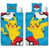 Parure De Lit - POKEMON - Pikachu III - Microfibre - 1 Housse De Couette 140 X 200 Cm + 1 Taie 63 X 63 Cm