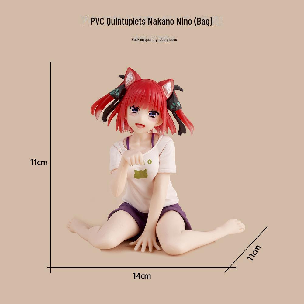 

«Квинтэссенция цветочных аниме-фигурок»: Украшения Накано Нино и Мику