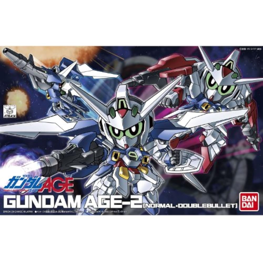 BB Warrior No. 371 AGE-2 Gundam AGE-2 (Normal Double Bullet) (Mobile Suit Gundam AGE)