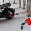 Electric Scooter Lock Anti-Theft Steel Wire Lock Disc Brakes Wheels Locker Replacement for Xiaomi Mijia M365 Electric Scooter
