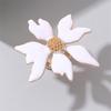 Finger Ring Exaggerated Enamel Big Flower Design Finger Band Birthdays Anniversaries Weddings Engagements