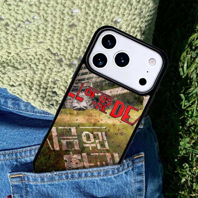 Wir sind alle tot Handyhülle Cover für IPhone 11 12 13 14 15 16e 17 Pro Max Hülle für IPhone 17 Air