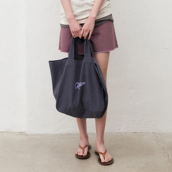 ROUTINE COTTON BAG_6COLORS