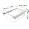 1/2pcs Fridge Drawer Organizer Reusable Pull-out Transparent Food Storage Container for Refrigerator Home Kitchen Accessories