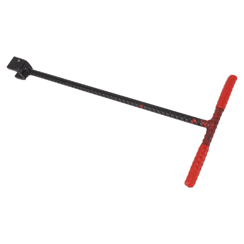 41x20cm Water Meter Key Steel T Handle Curb Key with 4 Way Multi Functional Utilities Key