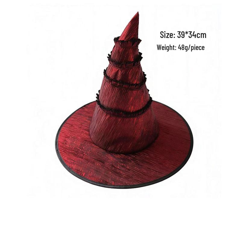 Kids & Adults Halloween Wizard Witch Costume Hat Party Supplies