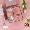 3IN1 Souvenir Gift Set Stylish Design Fan/Towel/Cup Practical Gift Sets with Paper Bag Luxury Gift Box Set Personalized Gifts