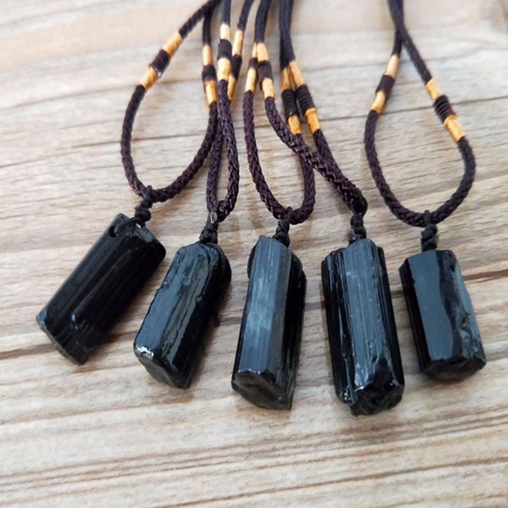 Buy Men Black Pillar Stone Tourmaline 