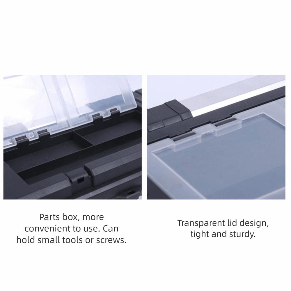 Mâner Cutie de scule din oțel inoxidabil Capacitate mare Cutie de depozitare la bord Geantă de transport pentru scule Cameră de reparații