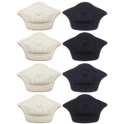 

JUTOSU Подушечки для пяток, Подушечки-амортизаторы, Защитные накладки для пяток, Защитные накладки для задника обуви, Противоскользящие накладки, Предотвращают скольжение обуви, Предотвращают соскальзывание, Предотвращают