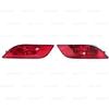 Car Rear Bumper Taillight Reflector Light For Jeep Compass 2017- Signal Light Brake Light Rear Brake Lamp With Bulbs