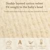 Fashion Soft Winter Warm Hats Windproof Ear Protection Bonnet Caps Solid Color Korean Knitted Hat Infant Girls