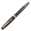 Very Good MONTBLANC Fountain Pen Meisterstück 147 Traveler Black Gold 14K Mens Used