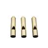 Brass Brushed Whistle: Outdoor Survival, Referee, Key Pendant Accessory