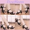 Womens Summer Flat Sandals With Pu Upper And Rubber Sole For Comfort