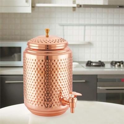 Copper - Ayurveda Inspired |BPA Free and Non Toxic with Pure Copper| Helps Enhance Immunity 5000ml | Copper, Set of 1