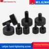 Micro Lens Hand-Tightening Screw Caliper with Adjustable Positioning, Sizes M1.4, M1.6, M2