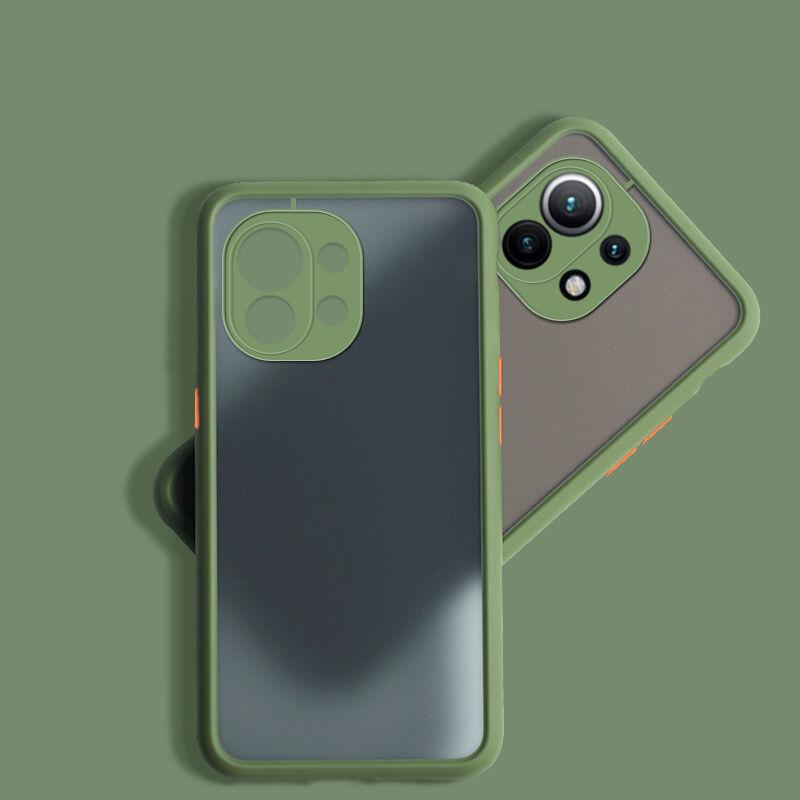 Contrasting Colors Skin Feel Case For Xiaomi Mi 11 Lite NE 5G 11T 11 Ultra Mi 12 12s 12x 12T Pro 13 Lite 13T Pro 5G Cover Fundas