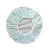 Waterproof Colored Polka Dot Shower Cap Reusable Adult Spa Accessory