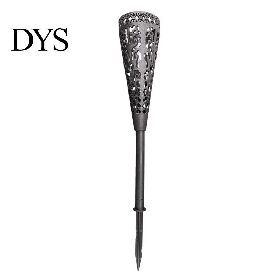 Grave Flower Vase Cemetery Hollow Out Detachable Fixing The with Long Spike Cone-shaped Memorial Gravestone Home Supplies Stake