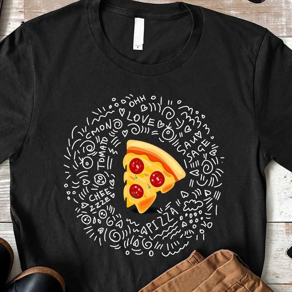 Pizza Slice Shirt, Pizza Party Shirt, Pizza Birthday Shirt, Foodie Shirts, #26