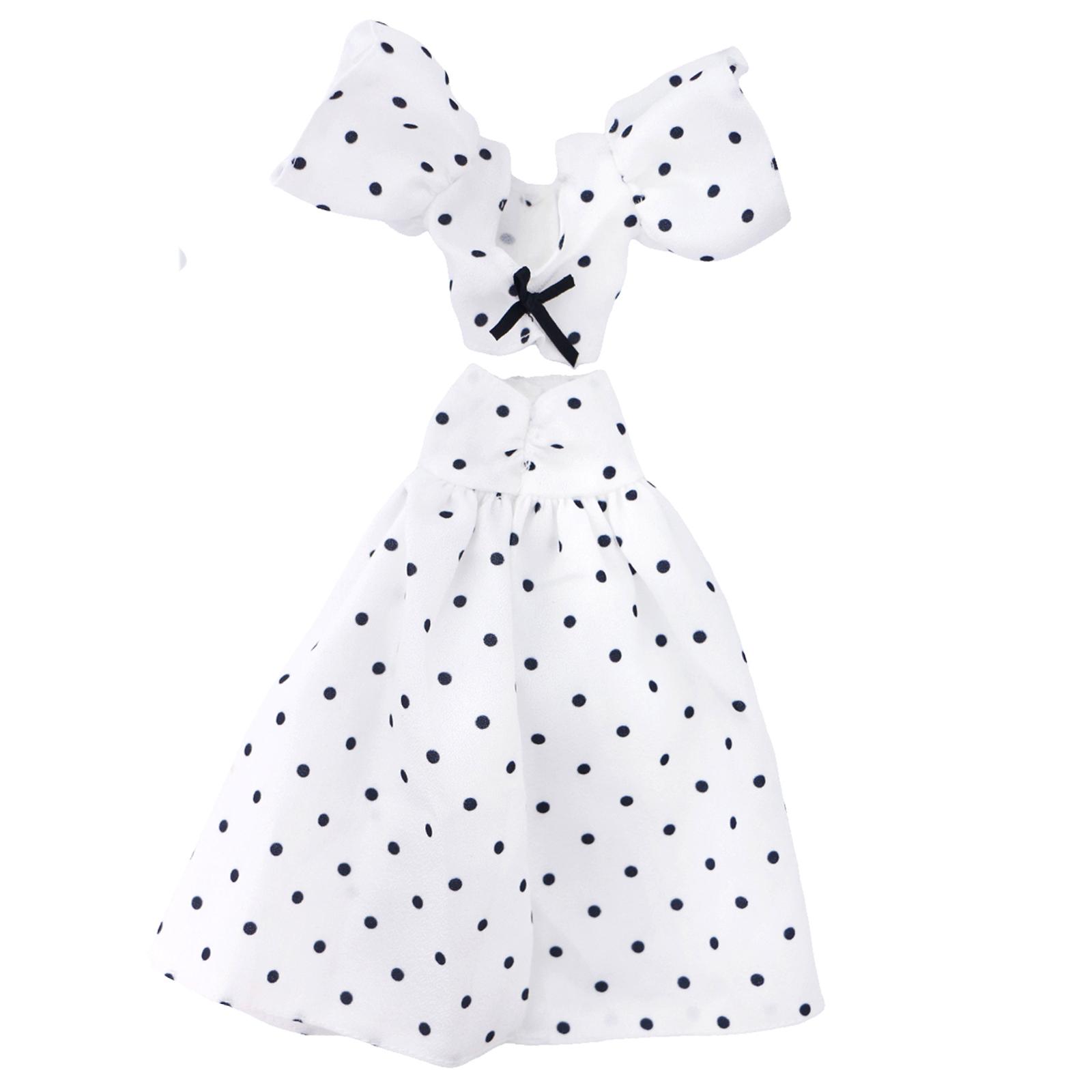 

1/6 Одежда для кукол-девочек Высококачественная модная одежда с аксессуарами для куклы Барби Детский игровой домик Подарок(НЕТ КУКЛ)