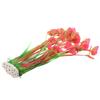 Plastic Vivid Artificial Water Plant Ornament for Aquarium Underwater Fish Tank Garden Pink