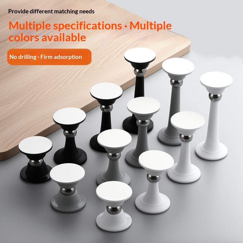 Magnetic Door Stop Strong Magnetic Suction No Drill Self Adhesive Door Holder for Home Bedroom Apartment Dorm Room