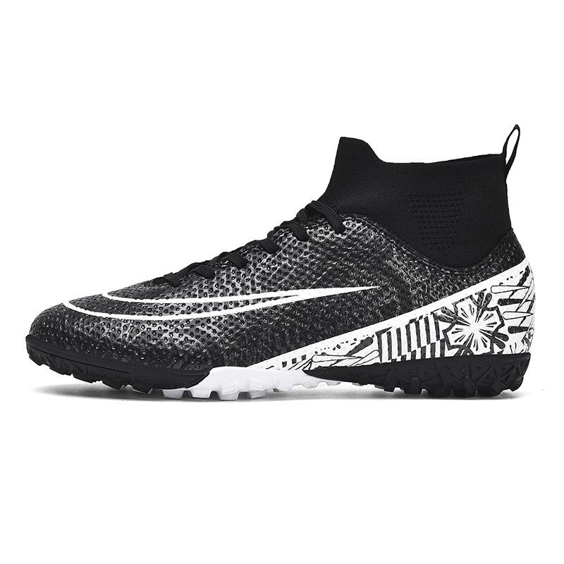 New High-Top Football Shoes, Long Nails, Broken Nails, Boys And Girls Game Training, Football Shoes, Straight Hair