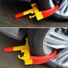 Heavy Duty Tire Lock Wheel Clamp, Portable Anti-Theft Car Truck Trailer Tire Claw Lock, Universal Auto Security Accessory