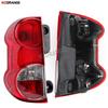 Outer Tail Lights for Nissan NV200 2009-2019 Rear Light Brake Light Rear Fog Lamp Warning Lamps Cover Car Accessories