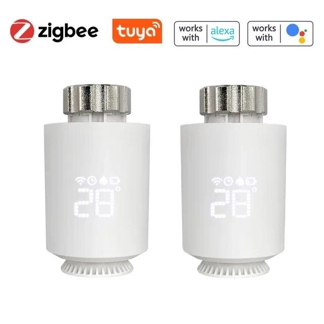 Tuya TRV Thermostat Thermostatic Radiator Valve Home Heating Radiator Thermostat Temperature Controller