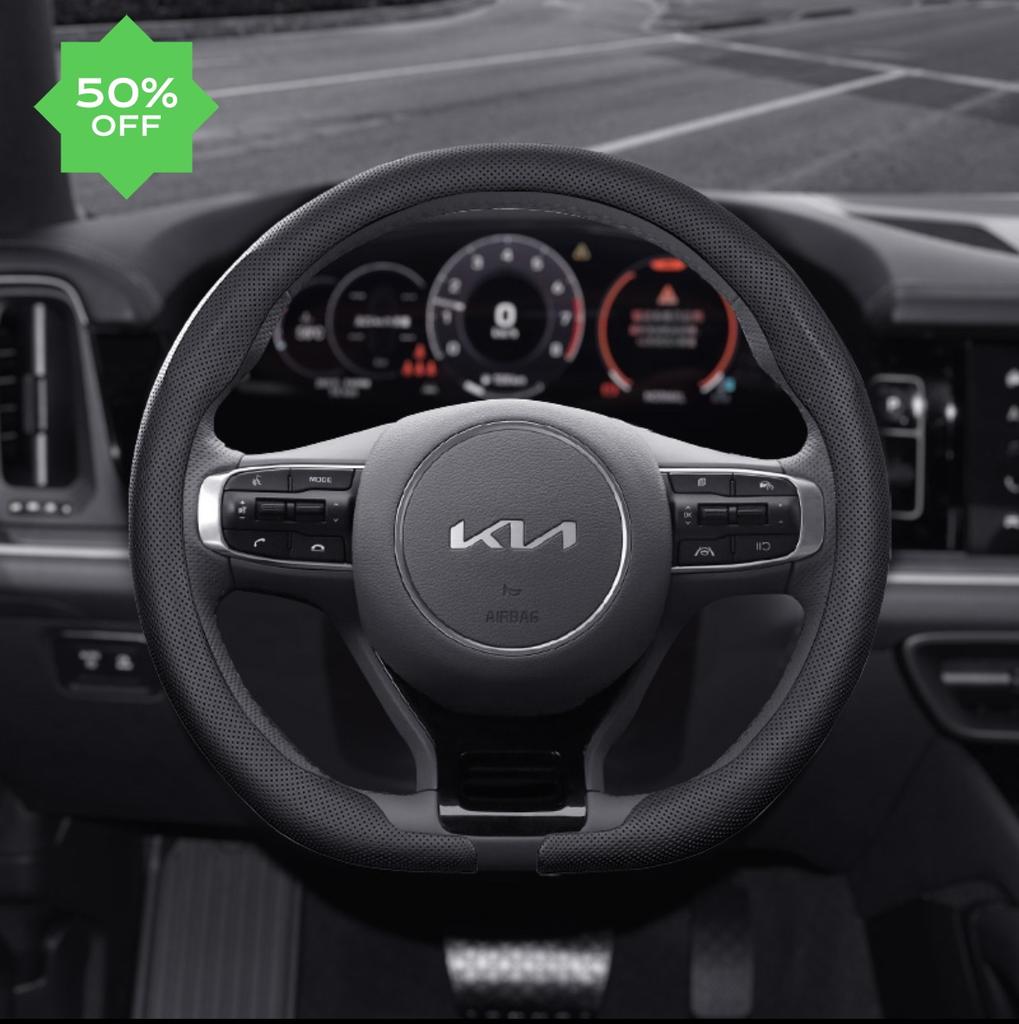 Suitable for Kia k2k5k4 Aozhipao kx3 Freddy kx5 Kaiku Sairatuna Papi ultra-thin steering wheel cover