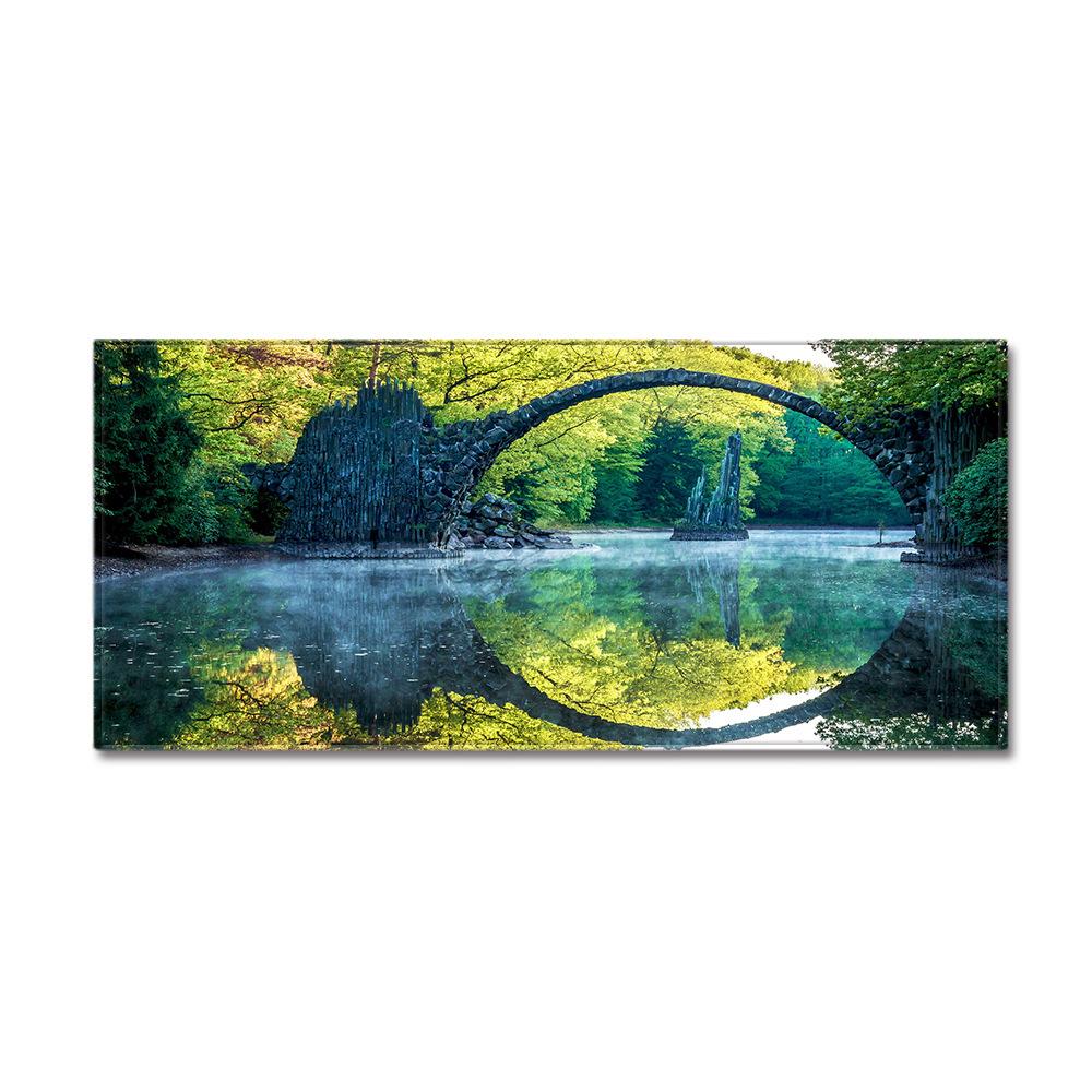 3D Digital Printing Bathroom Non-Slip Door Mat Kitchen Absorbent Strip Bedroom Floor Mat Yoga Mat Living Room Carpet